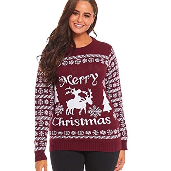 NWT Unisex Naughty Humping Reindeer Sweater - Picture 4 of 4
